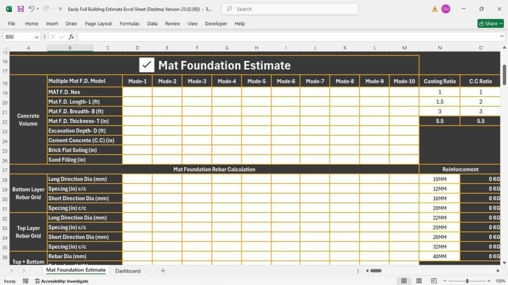 s5-Mat-Foundation-Estimate